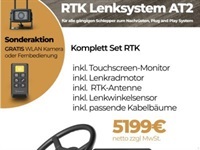 - - - RTK Lenksystem | GPS | Nachrüstsatz für alle Schlepperhersteller - Traktor tilbehør - Computere - 1