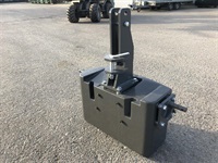Fendt 600 kg Metal - Traktor tilbehør - Vægte - 3