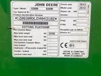 John Deere 630R INDF. TROMLE 30FOD 30 fods - Høstmaskiner tilbehør - Skærebord - 4
