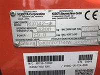 Kubota KX42-4 hydraulisk skovlskifte - Gravemaskiner - Gravemaskiner på bånd - 8