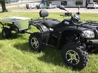 - - - Kippanhänger ATV TR500 500 Gitter Anhänger Kipper Quad Traktor - ATV - 3
