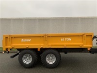 Tinaz 10 tons dumpervogn med slidsker - Vogne - 4