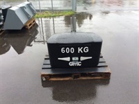 - - - 600 kg - Traktor tilbehør - Vægte - 1
