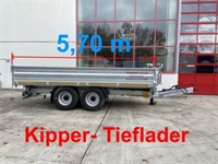 - - - TTD 14 5,70 m 14 t Tandem- Kipper Tieflader 5,70 - Anhængere og trailere - 1