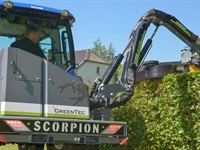 GreenTec Scorpion 330-4 S DEMOMASKINE - SPAR OVER 30.000,-..! - Klippere - Armklippere - 6