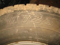 Continental Bridestone 225/70R15 M723 - Traktor tilbehør - Komplette hjul - 4