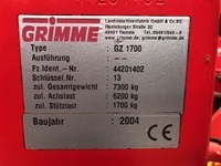 Grimme GZ 1700 - Kartoffelmaskiner - Optagere - 9
