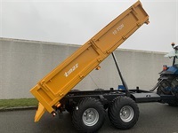 Tinaz 10 tons dumpervogn med slidsker - Vogne - 13