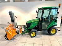 John Deere 1026R mit Matev Schneefräse - Traktorer - Kompakt traktorer - 2