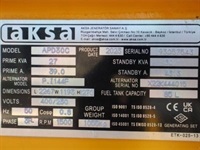 - - - AKSA APD30C Valid inspection, *Guarantee! Diesel, 30 kV - Generatorer - 6