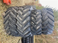 Michelin 480/65R28 -600/65R38 - Traktor tilbehør - Komplette hjul - 1