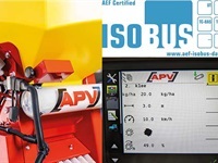 APV PS120 M1 ISOBUS Elektrisk  Bemærk skal bruge ISOBU skærm i traktor - Såmaskiner - Påbygningssåmaskiner - 2