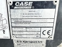 Case CX250D - Gravemaskiner - Gravemaskiner på bånd - 7