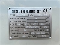 - - - 13TE3A - 440 kVA Generator - DPX-20511 - Generatorer - 4