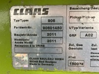 CLAAS PU 380 PRO T - Græsmaskiner - Selvkørende finsnittere tilbehør - 2