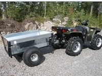 - - - Heckkipper ATV TR500 Gitter 500kg Kipper Quad Traktor PKW - ATV - 2