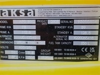 - - - AKSA APD89C Valid inspection, *Guarantee! Diesel, 89 kV - Generatorer - 6