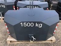 - - - 1500 kg vægtklods - Traktor tilbehør - Frontvægte - 1