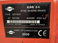 Kuhn GA 7501 - Halmhåndtering - River og vendere - 4