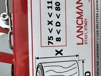 Lancman Lancman STAWX 21 HONDA GX-390+ EL XTREMSPEED 400 V/5.5 kW Trailer model - Brændekløver - 6