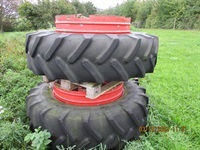 Dual 18,4-38 Michelin Bib X dæk - Traktor tilbehør - Tvillingehjul - 1