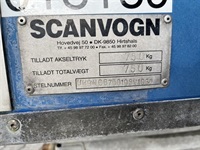 Scanvogn Badmobil bad 1 toilet vogn med wc bad og kværn. - Skurvogne - 4