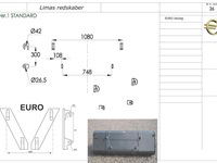 Limas Ny 1,5m Alm. skovl med Euro - Traktor tilbehør - Frontlæssere - 2