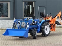 Iseki TU1700 4wd + BHM95 / 471 Draaiuren / Graaflaadcombinatie - Traktorer - Traktorer 2 wd - 1