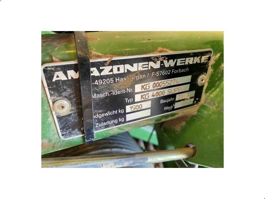 Amazone AMAZONE 4M KG/AD 403 - Såmaskiner - Kombinationssæt - 11