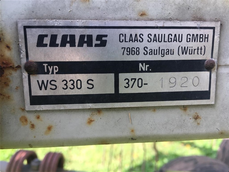 CLAAS WS 330 S - Halmhåndtering - River og vendere - 5