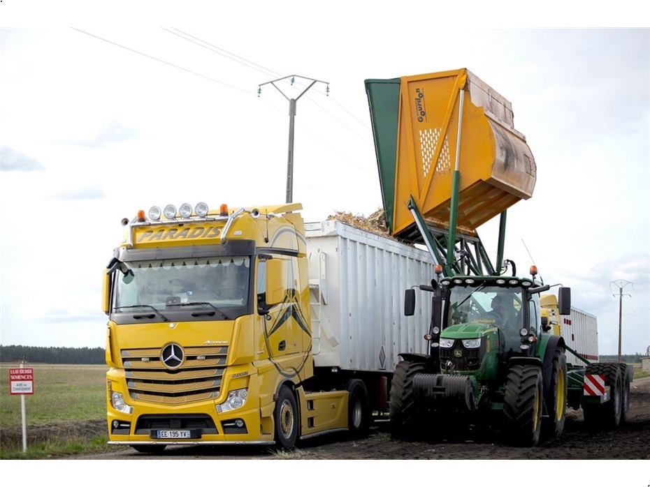 Gourdon TBG 330 Effektiv højtipvogn til overlæsning af afgrøder i lastbiler m.m. - Vogne - Overlæssevogne - 2