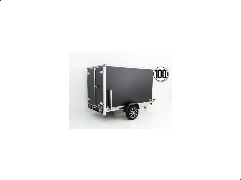 - - - Variant Kofferanhänger Black Edition 148x258cm H:157 1,35t (Ko15411911So) - Anhængere og trailere - 1