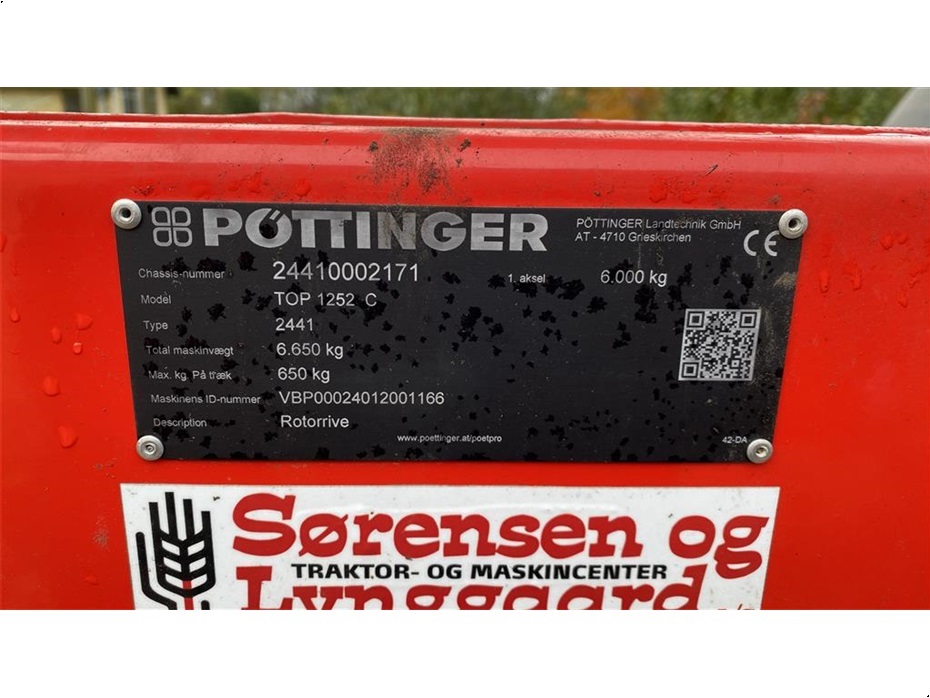 Pöttinger TOP 1252 C - Halmhåndtering - River og vendere - 6