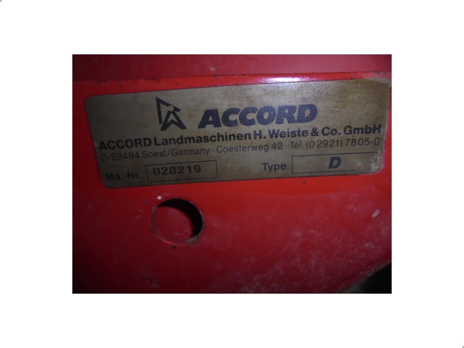 Dowdeswell med Accord D såmaskine - Såmaskiner - Kombinationssæt - 22
