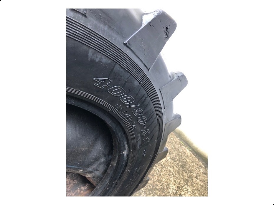 Dunlop 400/80 X 24 - Hjul/larvefødder - Dæk - 2