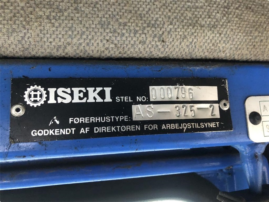 Iseki 330 inkl. stensballe ff 1300 kost - Traktorer - Kompakt traktorer - 7