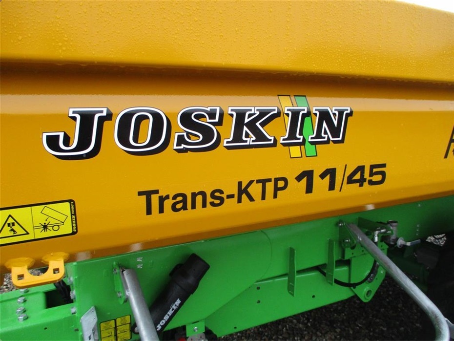 Joskin Trans-KTP 11/45  HARDOX vogn med masser af original udstyr monteret på. - Vogne - 14