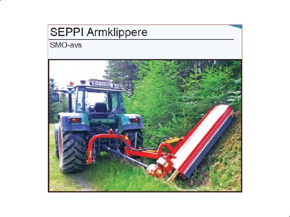Seppi SMO-avs 175 cm - Græsmaskiner - Brakslåmaskiner - 5