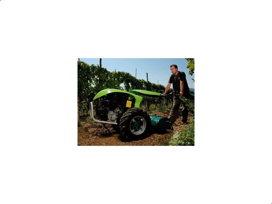 - - - Einachser Traktor 12PS Diesel Bodenfräse E-Start Einachstraktor - Traktorer - To-hjulede - 2