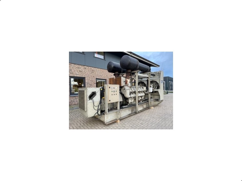 - - - MWM TBD 604 BV12 Leroy Somer 1450 kVA generatorset ex emergency - Generatorer - 3