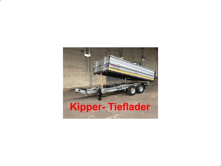 - - - TTD11- BA Verzinkt neuer Tandem 3- Seitenkipper T - Anhængere og trailere - 1