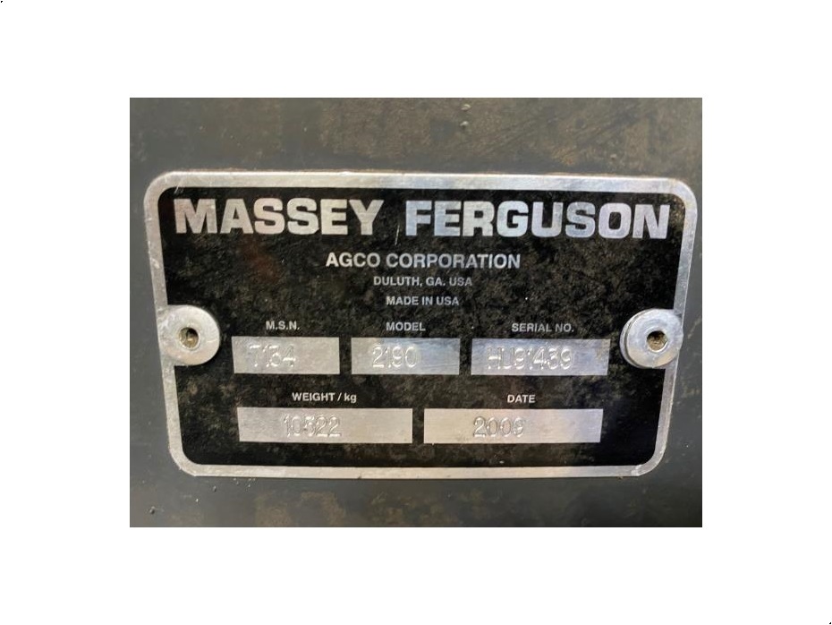 Massey Ferguson 2190 - Pressere - Bigballe - 4