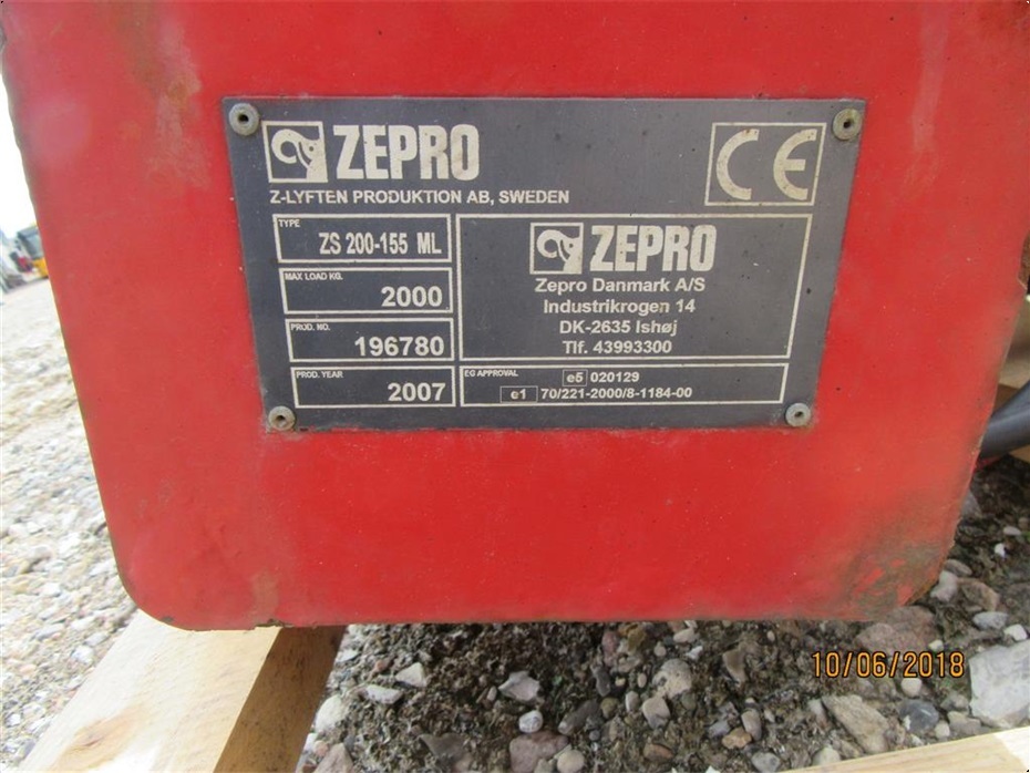 - - - Zeoro 2000 kg lift - Transport tilbehør - Transportkasser - 7