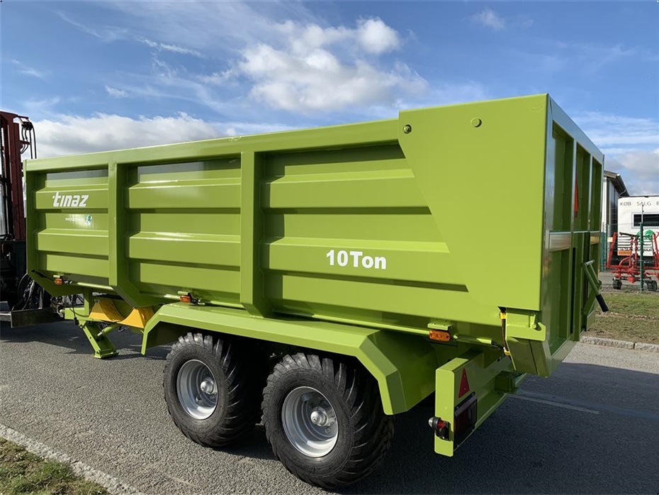 Tinaz 10 tons bagtipvogn med hydr. bagklap - Vogne - Tipvogne - 12