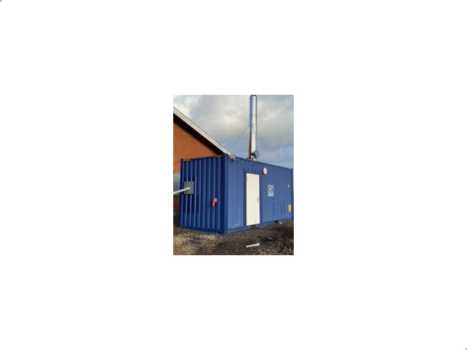 HDG Compact 150 Container løsning til træpiller. - Opvarmning - Stokerfyr - 1