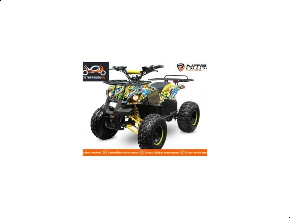 - - - nitro motors nitro motors Quad 125cc kinderquad - ATV - 8
