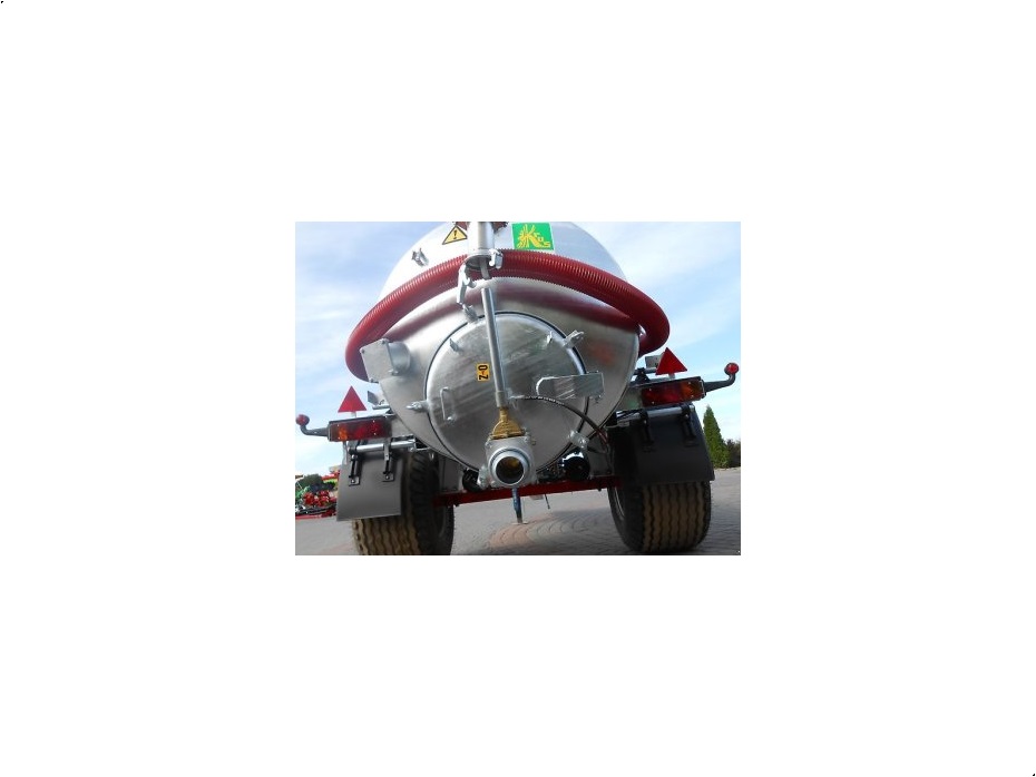 - - - Single-axial Manure Tank / Beczkowóz wóz asenizacyjny 5000 l /  Cisterna, cisterna, 5000 l - Vogne - Gyllevogne - 4