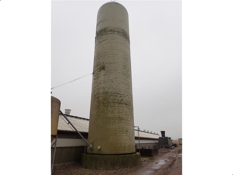 Tunetank glasfiber silo 210 m3 - Kornbehandling - Siloer - 4