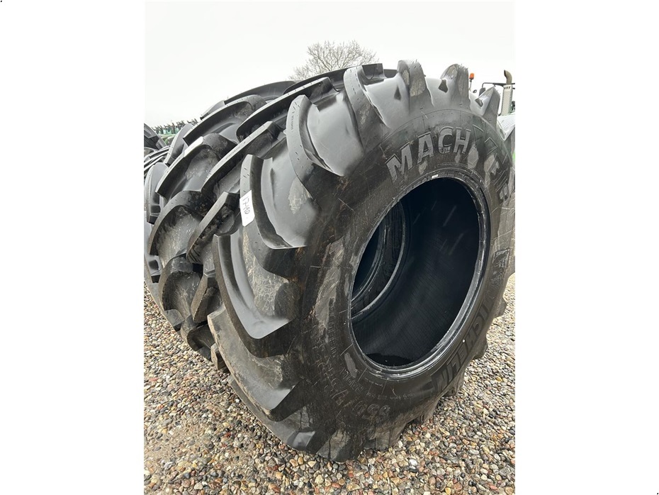 Michelin 650/75R38 afmontering - Traktor tilbehør - Dæk - 1