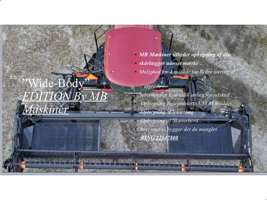 Macdon Reservedele MacDon Opbygning Wide-Body Edition - Høstmaskiner - Selvkørendeskårlæggere - 1